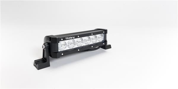 TrailFX-1108141-TrailFX® 1108141 Single Row 8" LED Light Bar 6 LED Straight FLOOD-AutoAccessoriesGuru.com