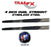 TrailFX® A1503S 4" Oval Straight STAINLESS Step Bars | 08-09 Buick Enclave