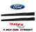 TrailFX® 2930313043 4" BLACK Oval Step Bars | 04-08 Ford F-150 EXTENDED CAB