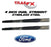 TrailFX® A1531S 4" Oval Straight STAINLESS Step Bars | 15-19 Ford F-150 EXTENDED CAB